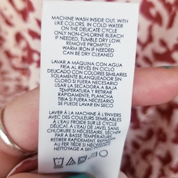 CAbi Sienna Boho Peasant Animal Print Dress - Picture 12 of 13